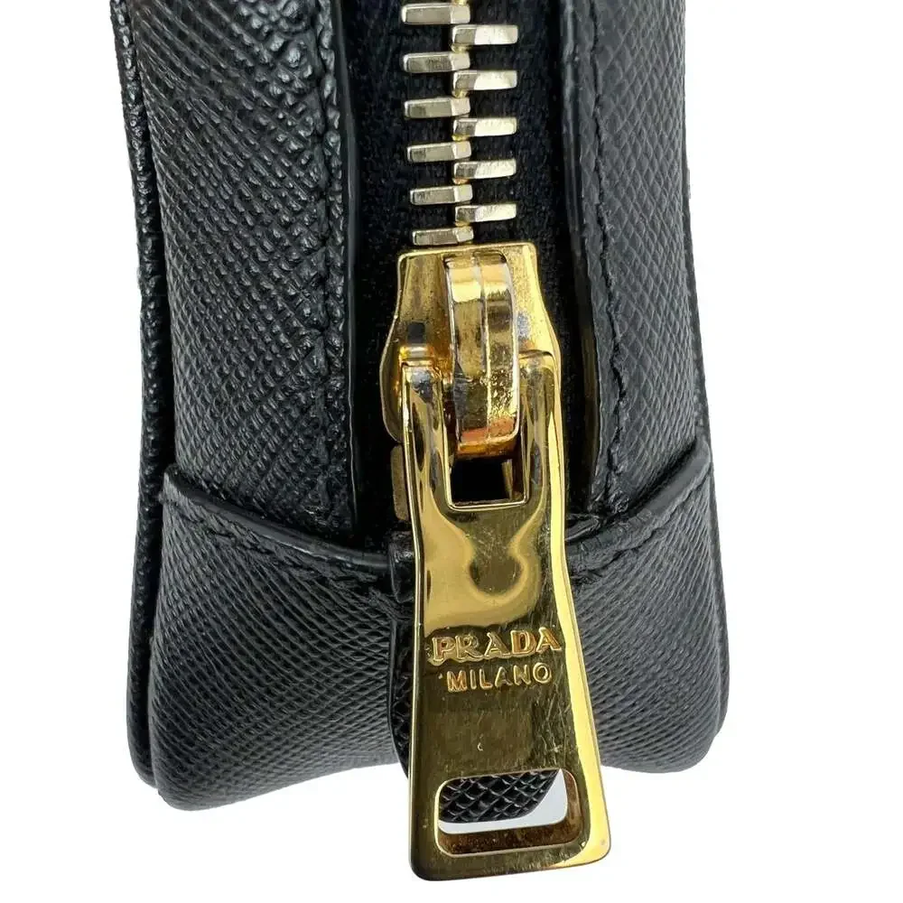 Prada Zip Crossbody Bag Saffiano #250812P87B - Picture 8 of 10